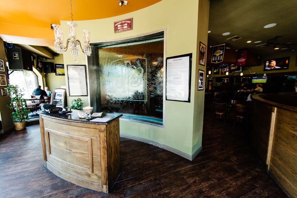 JP23 BBQ Smokehouse: Host stand