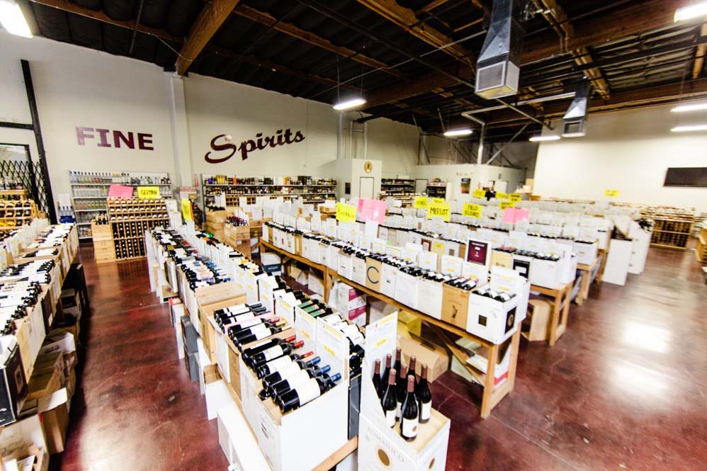 The Wine Club: Sales floor